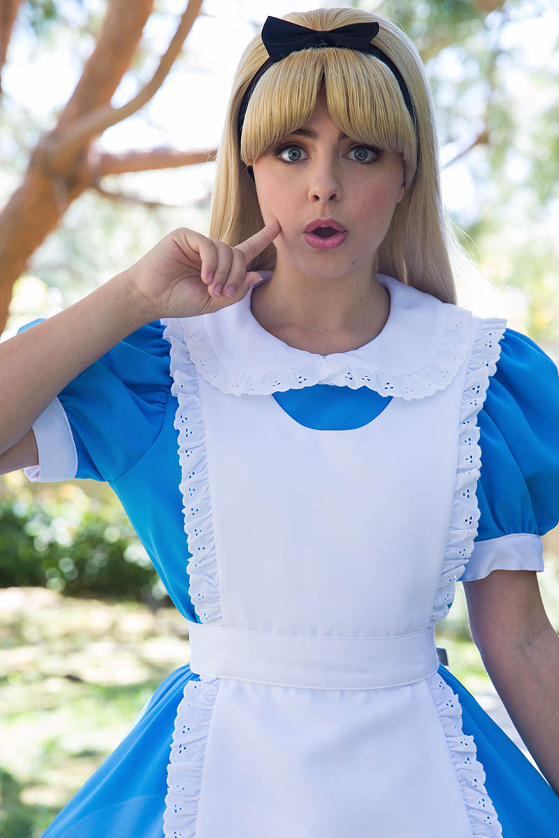 Alice party character for kids in miami