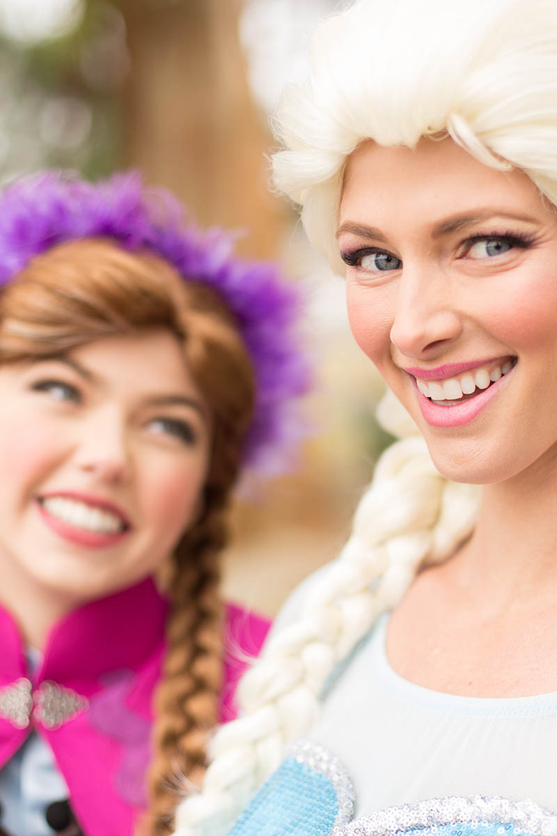 Frozen elsa and anna party character for kids in miami