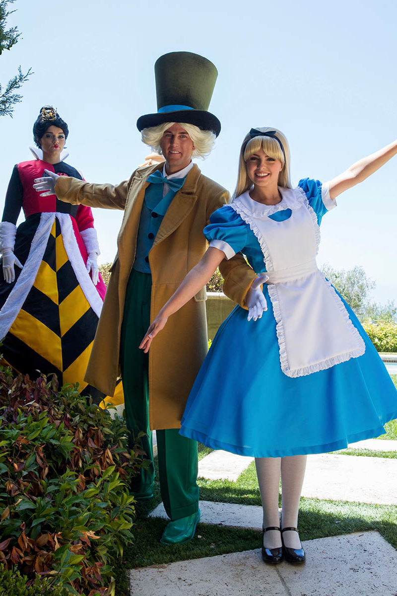 Best alice and mad hatter party character for kids in miami