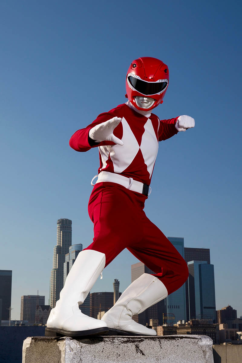 Superhero power ranger party character for kids in miami